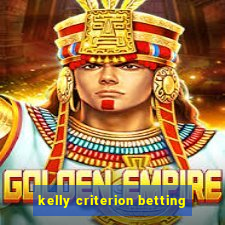 kelly criterion betting