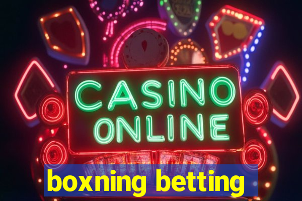 boxning betting