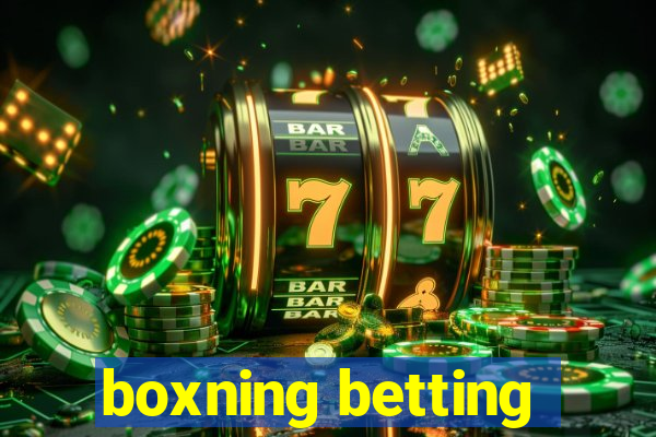 boxning betting