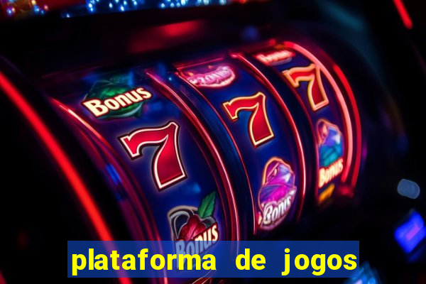 plataforma de jogos de aposta 5 reais