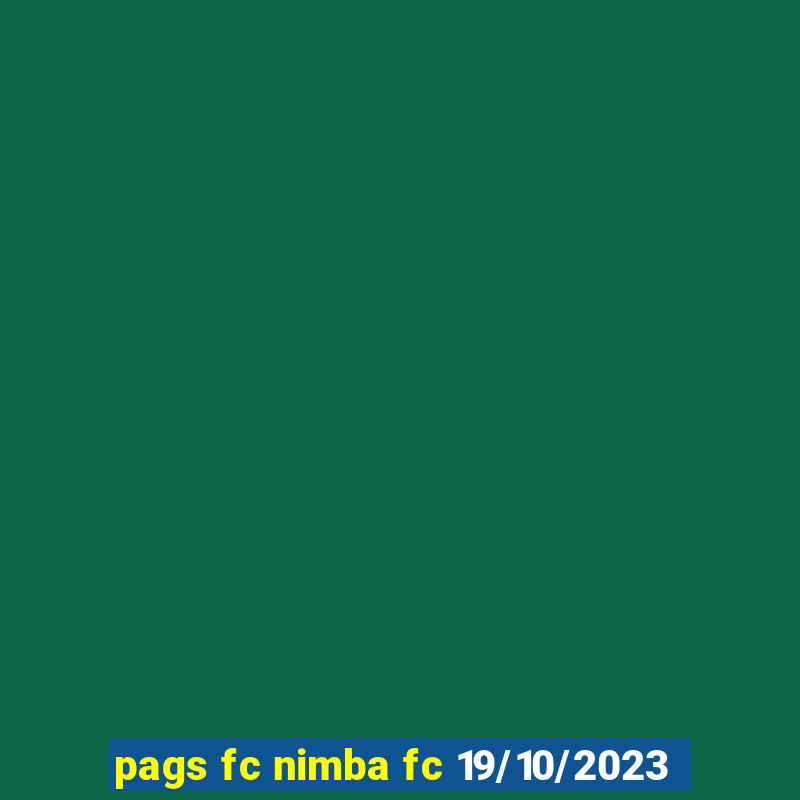 pags fc nimba fc 19/10/2023