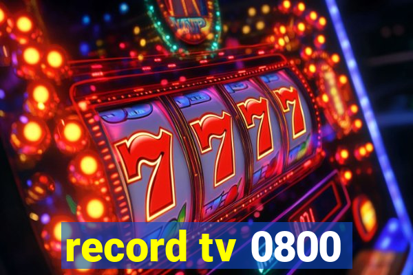 record tv 0800