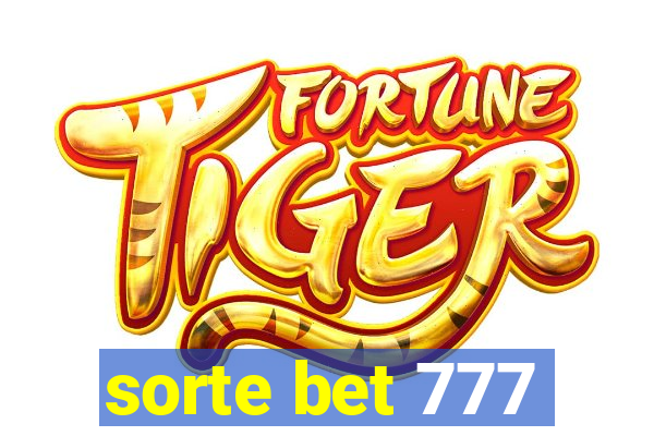 sorte bet 777