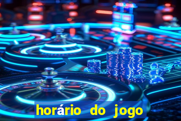 horário do jogo do flu