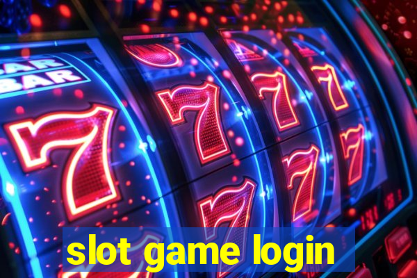 slot game login