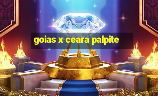 goias x ceara palpite