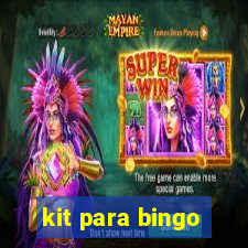 kit para bingo