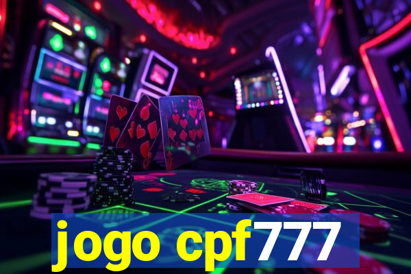 jogo cpf777