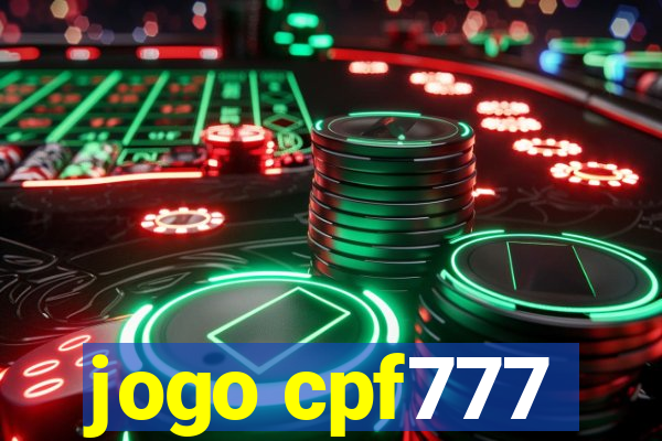 jogo cpf777