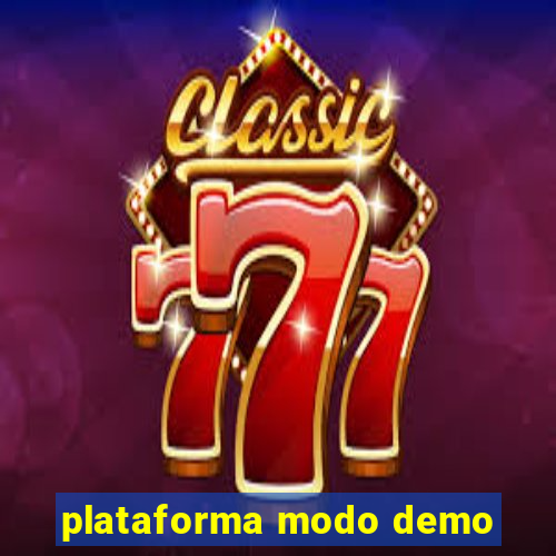 plataforma modo demo