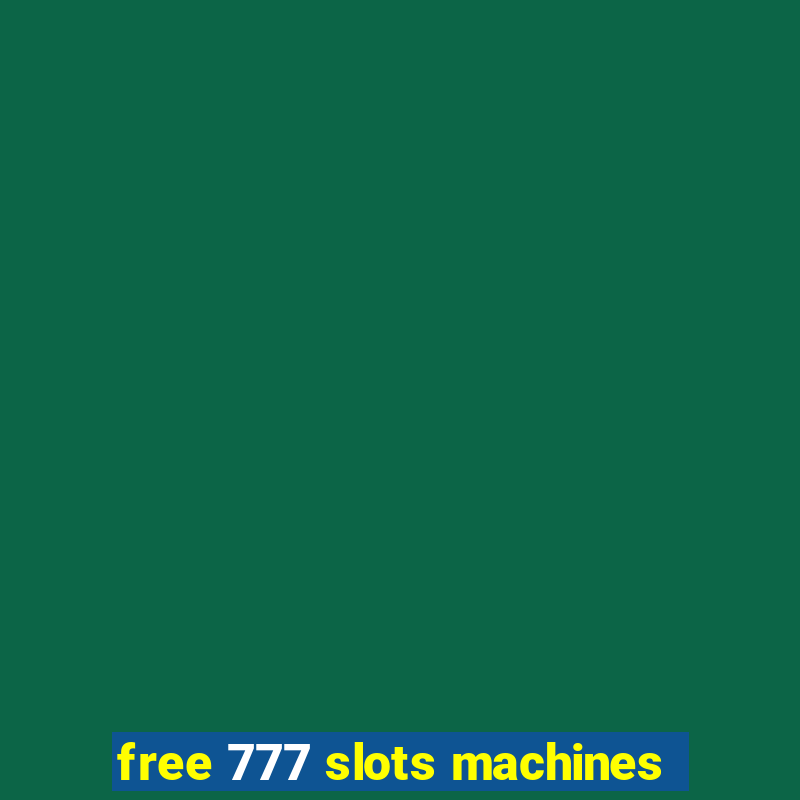 free 777 slots machines