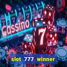 slot 777 winner como sacar