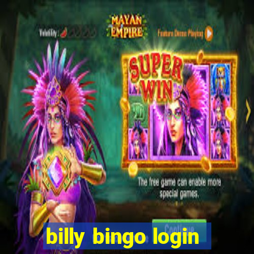 billy bingo login