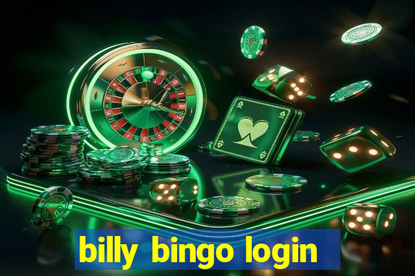 billy bingo login