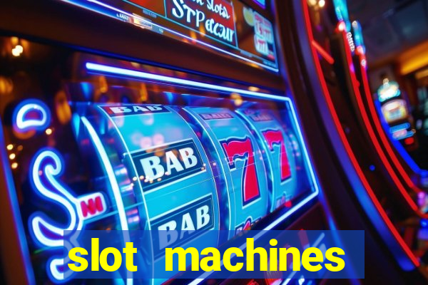 slot machines online casino