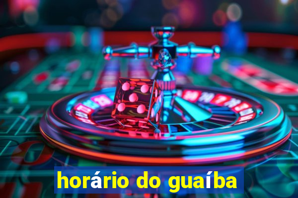 horário do guaíba