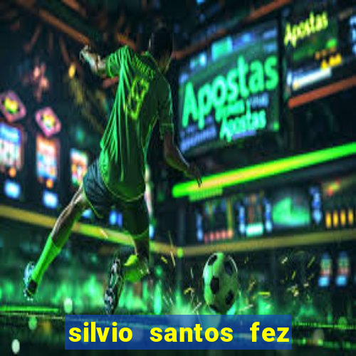 silvio santos fez pacto com o diabo