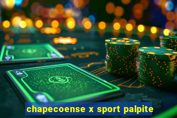 chapecoense x sport palpite