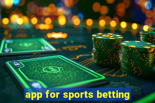 app for sports betting