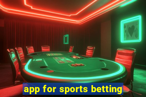 app for sports betting