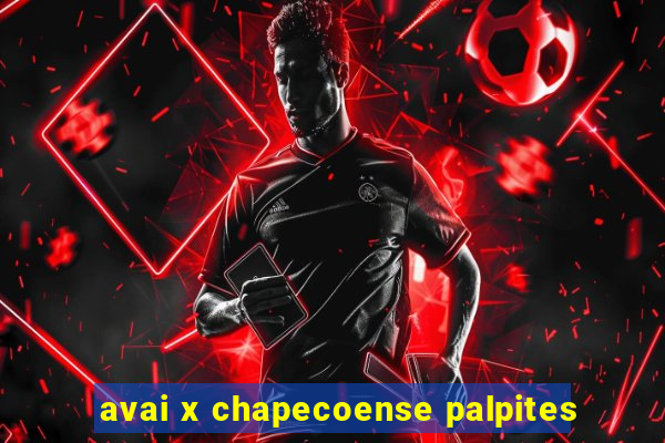 avai x chapecoense palpites