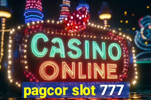 pagcor slot 777