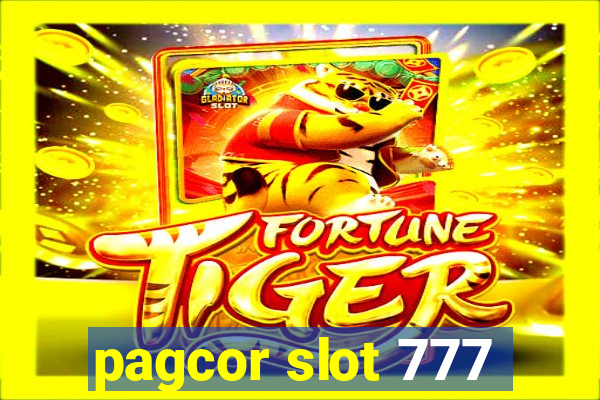 pagcor slot 777