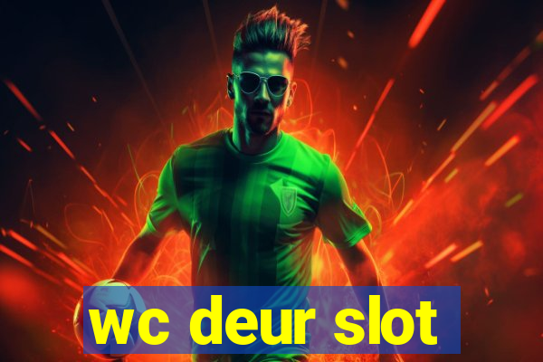 wc deur slot