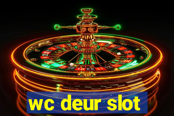 wc deur slot