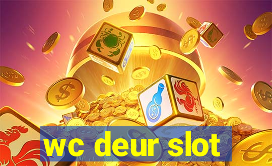 wc deur slot