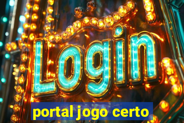 portal jogo certo