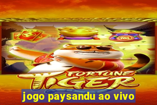 jogo paysandu ao vivo