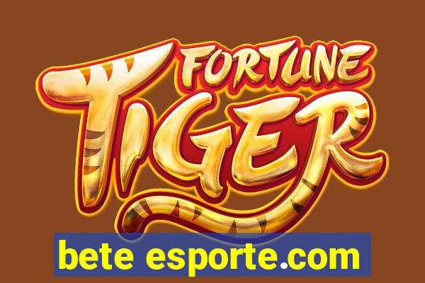 bete esporte.com