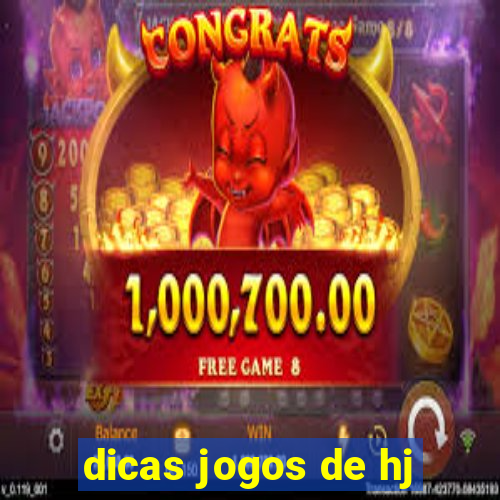 dicas jogos de hj