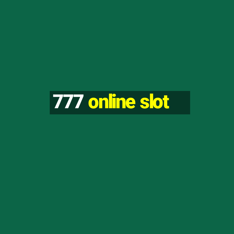 777 online slot