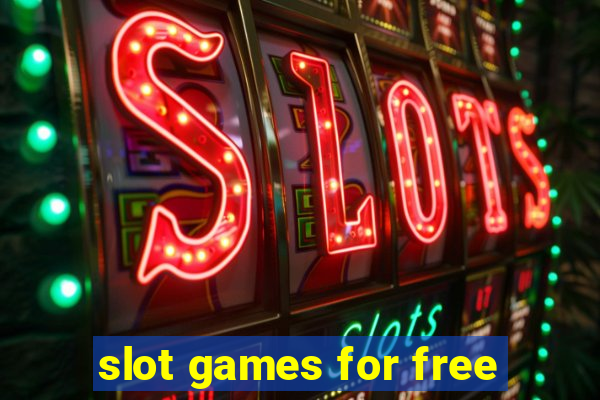 slot games for free