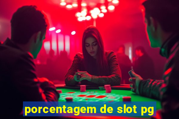 porcentagem de slot pg