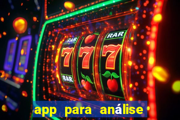 app para análise de jogos