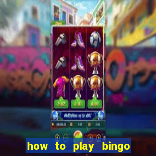 how to play bingo bonus scratch card