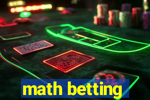 math betting