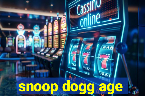 snoop dogg age