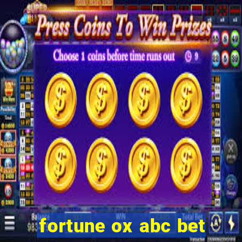 fortune ox abc bet