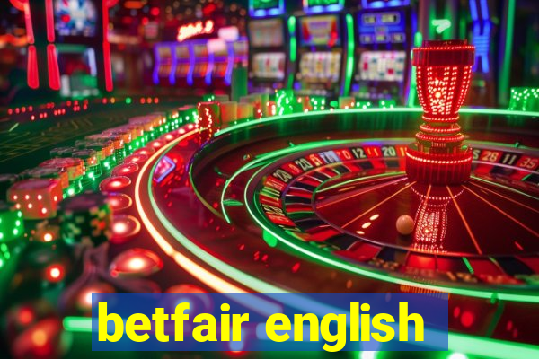 betfair english