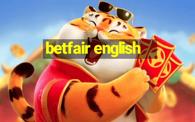 betfair english