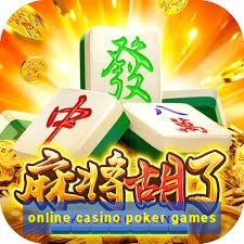 online casino poker games