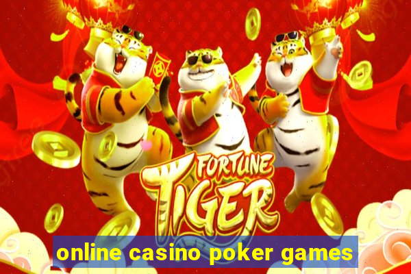 online casino poker games