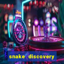 snake discovery bingo card