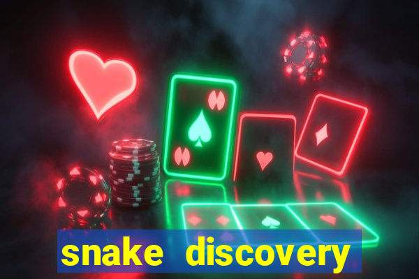 snake discovery bingo card