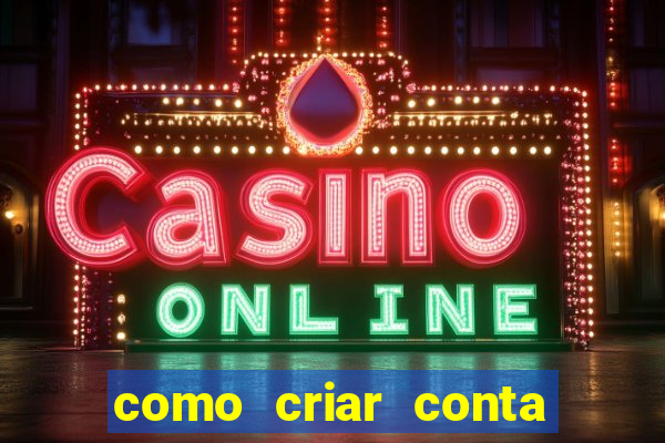 como criar conta demo slot