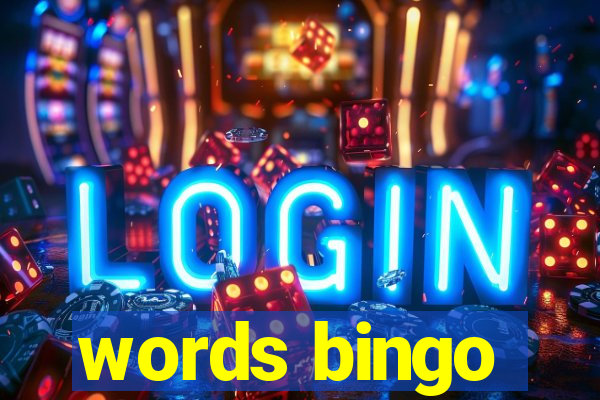 words bingo